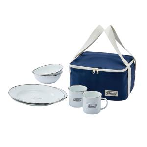 Coleman エナメルプレート ボウル マグ 6点セット コールマン Amazon | Coleman(コールマン) 食器セット エナメルディッシュ