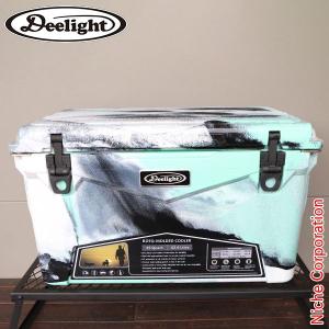 Deelight アイスランドクーラー 45QT シーフォーム グリーンカモ DLIGHT421 クーラーボックス ハードクーラー 42L 高性能 多機能 アウトドア