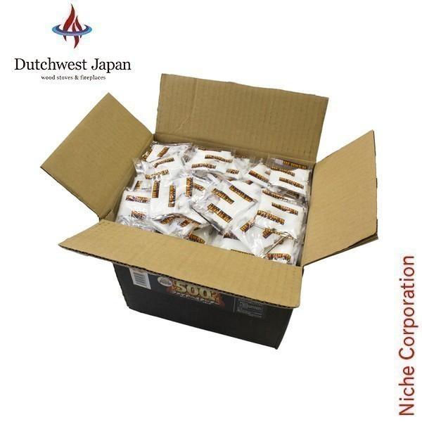 ダッチウエスト 着火剤 バーナーファイヤースターター 500 FS4B 500個入り 薪ストーブ 着...