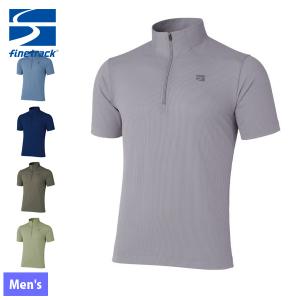ファイントラック ドラウトクアッドジップT メンズ FMM1124 ウェア トップス Tシャツ 半袖 Tシャツ 吸汗 速乾 登山 トレッキング 春夏 ベースレイヤー