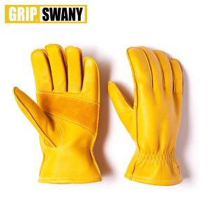 GRIP SWANY(グリップスワニー)  ヘリテージ グローブ スワニーイエロー G-1-YL アウトドア ウェア 手袋 手ぶくろ てぶくろ｜ニッチ・エクスプレス