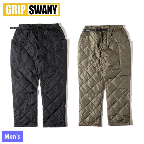 GRIP SWANY(グリップスワニー)  ダイア キルテッド ダウンパンツ GSMP-065 アウ...