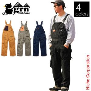 【廃番倉庫へ20240603YI】grn outdoor HIASOBI BIG BEN OVERALL GO9204Q オーバーオール メンズ ウェア アウター アパレル