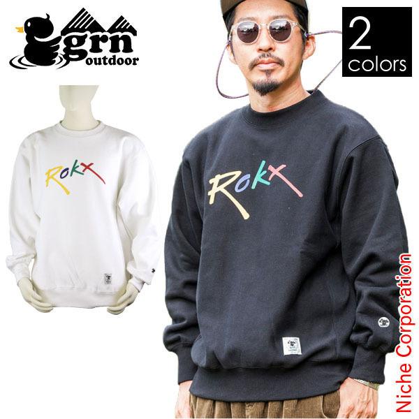grn outdoor ROKX LOGO CREW SWEAT GORX9102 スウェット クル...