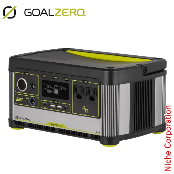ゴールゼロ イエティ 500X 120V ポータブル電源 36100 大容量 防災グッズ 停電対策 ...