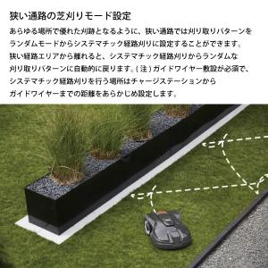 ハスクバーナ ロボット芝刈り機 オートモア 3...の詳細画像1