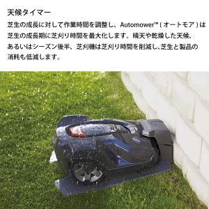 ハスクバーナ ロボット芝刈り機 オートモア 3...の詳細画像4