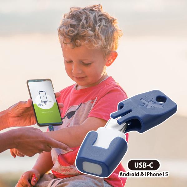 ヒートイット 虫さされ対策機器 USB-C heatit KA010005750 Type-C 温熱...