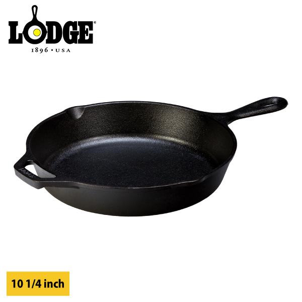 LODGE ロッジ スキレット10 1/4インチ L8SK3 キャンプ用品 IH対応 アウトドア 鉄...