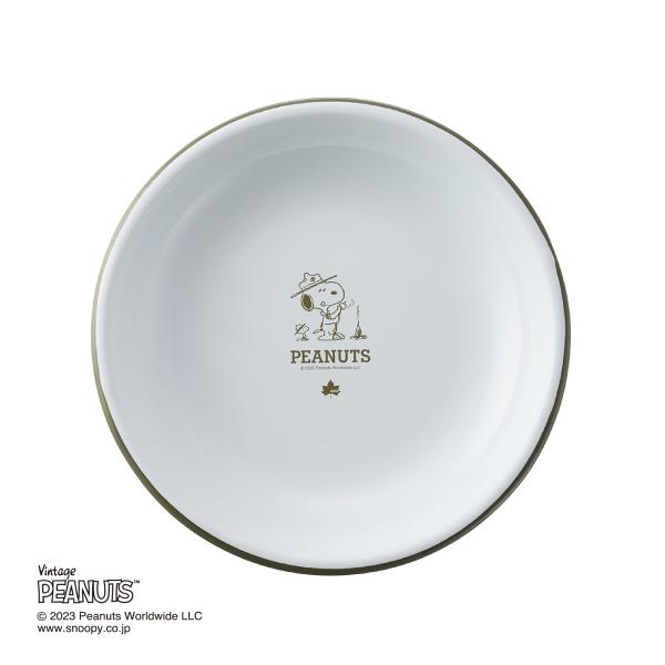 ロゴス  SNOOPY Beagle Scouts 50years ホーローサラダプレート 8600...