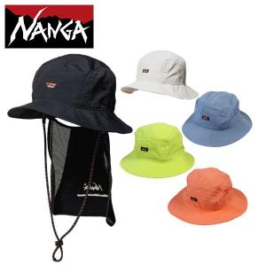 NANGA（ナンガ） ハット ナイロンタッサー素材 ブラック 黒