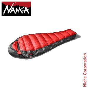 ナンガ UDD BAG450DX UDDBAG450-R-RED 防災 NANGA シュラフ 寝具 マミー型 ダウンシュラフ キャンプ用品 アウトドア 収納袋付き レギュラー レッド NANGA