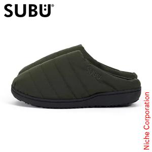 SUBU(スブ) NANNEN サンダル カーキ SN-KH フット モックシューズ 靴 スリッパ 冬サンダル 難燃 アパレル 秋冬 冬サンダル スタッフサック付き