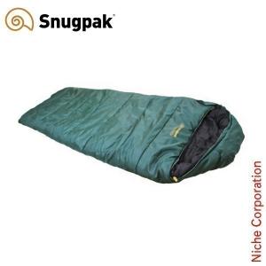 スナグパック スリーパーエクストリーム スクエア ライトジップ ダーク グリーン SP50320DGR 寝袋 シュラフ キャンプ 封筒型