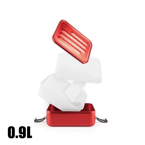 シグ  アルボックス プラス 0.9L 13066 レッド アウトドア お弁当箱 保存容器