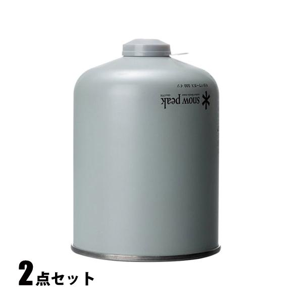 スノーピーク  ギガパワーガス 500 イソ2点セット  アウトドア キャンプ 燃料 キャンプ用品