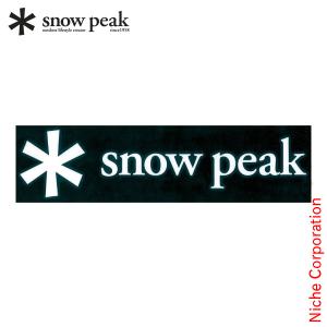 snow peak（スノーピーク） ステッカー ロゴステッカー アスタリスクL