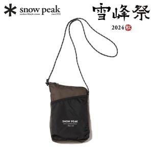 snow peak（スノーピーク） ヴィーガンレザー ミニトートバッグ AC