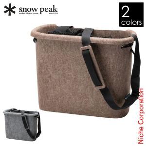 限定 新品 2WAY スノーピーク キャンプミニトートバッグ ショルダー YG snow peak スノーピーク ヴィーガンレザー ミニトートバッグ AC