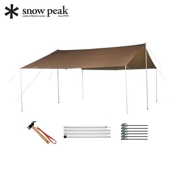 スノーピーク タープ HDタープ シールド レクタ ( L ) Pro セット TP-842S アウ...