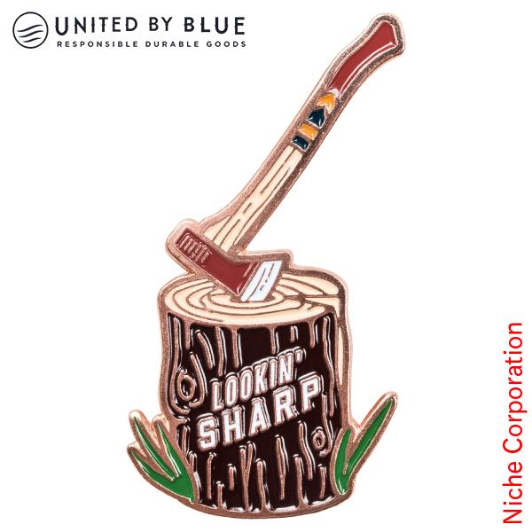 ユナイテッドバイブルー(UNITED BY BLUE)  エナメルピン LOOKIN' SHARP ...