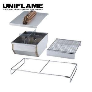 UNIFLAME（ユニフレーム） メタ扇 ブラック (632109) : アウトドア