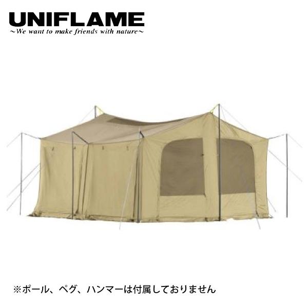 ユニフレーム REVOスクエアメッシュウォール 4x4 TAN UNIFLAME 682319 アウ...