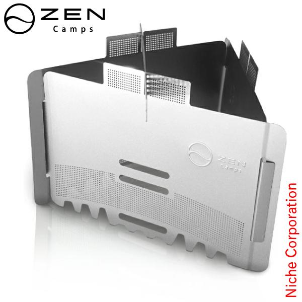 ゼンキャンプス アルコールストーブホルダー 五徳兼風防 ZEN012 キャンプ ゴトク アウトドア ...