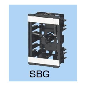 未来工業 SBG 100個 小判スライドボックス（センター磁石付）｜箕面電材