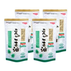 朝日 えごま油 分包タイプ （3ｇ×30袋）×4セット  低温圧搾一番搾り