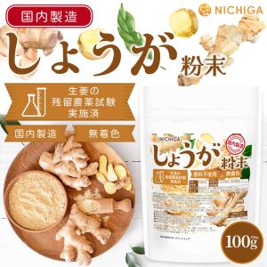 しょうが粉末(国内製造) 100g 【メール便...の詳細画像1