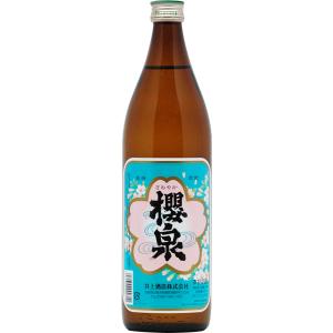 櫻泉（さくらいずみ）芋焼酎　25度 本格焼酎 900ml　井上酒造　宮崎県日南市