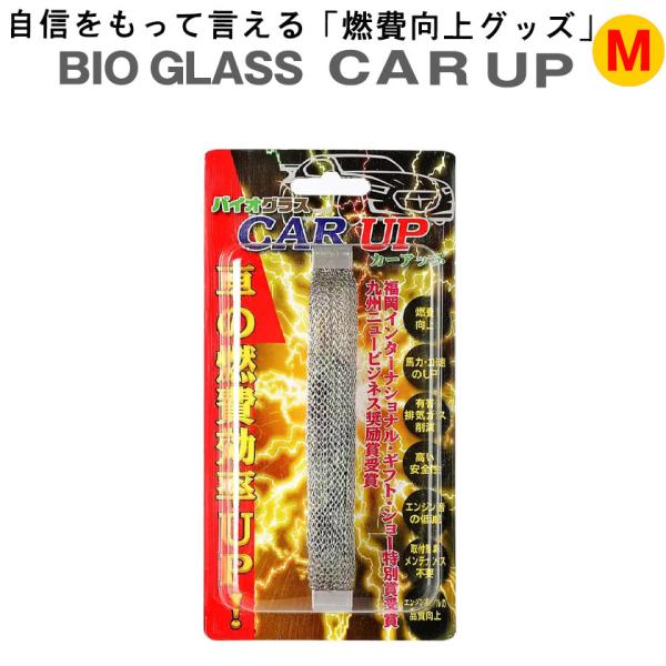 バイオグラスカーアップMサイズ（2001cc以上） 燃費向上グッズ 車 自動車 有害排気ガス削減 グ...