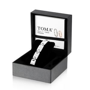 超特価‼️ラジャス⭐️新品⭐️半導体合金健康⭐️ピンクゴールドゲルマニウム❣️ TOMA3F（ピンクゴールド）管理医療機器認証 磁気ブレスレット