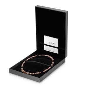 TOMA9MF（ピンクゴールド）管理医療機器認証 磁気磁気ネックレス