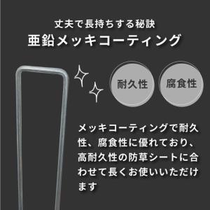 防草シート ピン 押さえピン 太い プロ仕様 ...の詳細画像5
