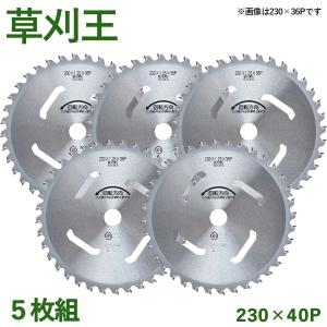 1枚組】 草刈王 軽量 チップソー バクマ工業 BAKUMA 230×36P 外径230mm