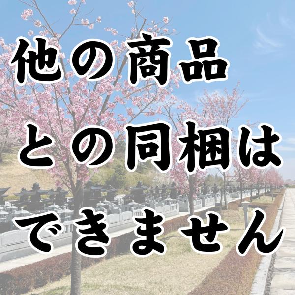 オプション【9平米 B区画】お供え（仏花、線香、蝋燭）（同梱不可）