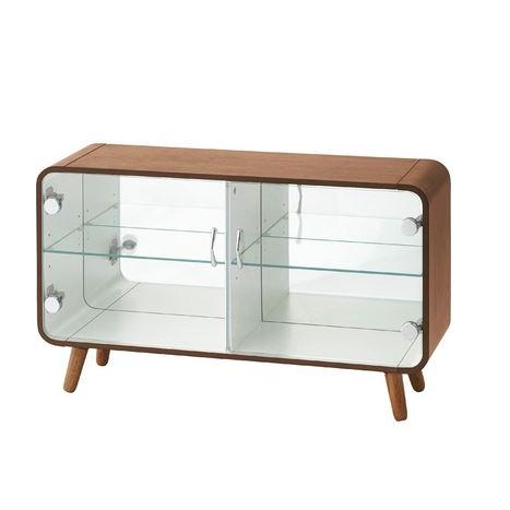 PT-613BR Ｌ１　コレクションシェルフ　ロータイプ　 東谷 azumaya 家具 送料無料