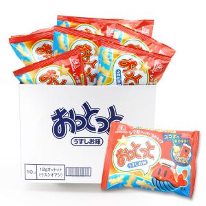 おっとっと 小袋  森永（10袋入）駄菓子 お菓子 スナック菓子 景品 おやつ まとめ買い｜nichokichi