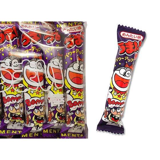 やおきん うまい棒 メンタイ（ばら売り）駄菓子 スナック 1本 バラ売り お菓子 景品 明太子 めん...