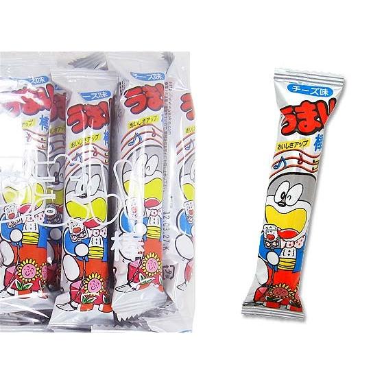 駄菓子のバラ売り・スナック系駄菓子 やおきん うまい棒 チーズ （バラ売り）