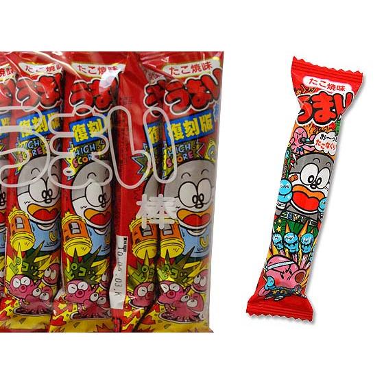 やおきん うまい棒 たこやき（30本入）駄菓子 お菓子 スナック菓子 景品 たこ焼き