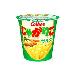 カルビー じゃがりこbits4 サラダ （12個入）お菓子 スナック