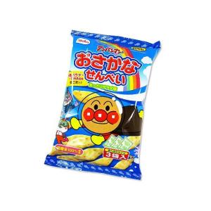 お菓子 業務用 まとめ買い 幼児向けのお菓子  栗山米菓 アンパンマンのおさかなせんべい 3袋 (12個入)｜nichokichi