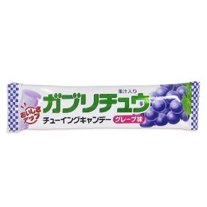 駄菓子のバラ売り・キャンディ・飴系の駄菓子 明チュウ ガブリチュウ グレープ (1個売り)｜nichokichi