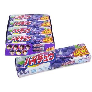【お菓子のまとめ買い・チューイングキャンディ】 ハイチュウグレープ （12個入） 【森永】｜nichokichi