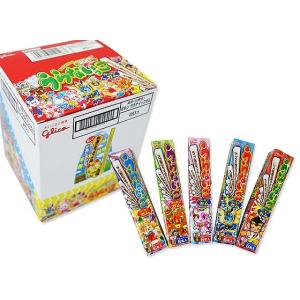 お菓子のまとめ買い・ガム系の駄菓子 グリコ 6本 うらないっこガム コーラ味 (20個入)｜nichokichi