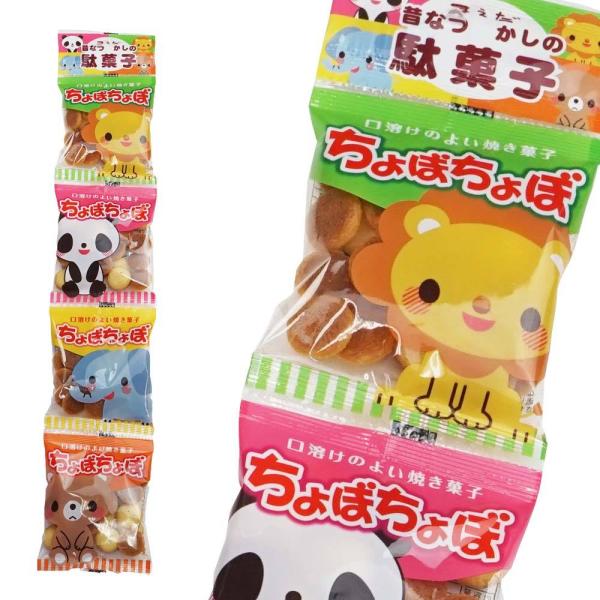 【お菓子のまとめ買い・ビスケット系のお菓子】大阪前田 ちょぼちょぼ４連（15個入）