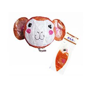景品玩具・エア・紙風船系のおもちゃ アニマル紙風船　さる(12個入)｜nichokichi